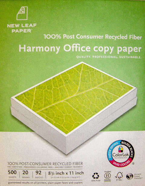 Reams of Paper – New Leaf Paper