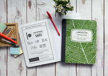 Load image into Gallery viewer, Composition Book - Multi-Pack- set of (4) books, 2 Green + 2 Black