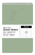 Load image into Gallery viewer, New Leaf Green Notes™