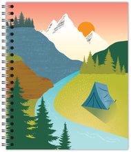 Load image into Gallery viewer, Designer Notebook Multi-Pack - set of (3) books, Bees/Camp/Mushroom