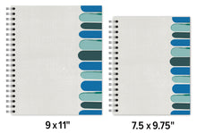 Load image into Gallery viewer, Designer Notebook - Gray Keys