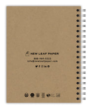 Load image into Gallery viewer, Designer Notebook - Leaves