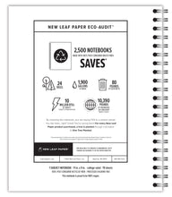Load image into Gallery viewer, Designer Notebook - Leaves