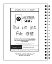 Load image into Gallery viewer, Designer Notebook - Leaves