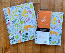Load image into Gallery viewer, Designer Notebook - Leaves