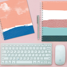 Load image into Gallery viewer, Designer Notebook - Stripes