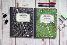 Load image into Gallery viewer, Composition Book - Multi-Pack- set of (4) books, 2 Green + 2 Black
