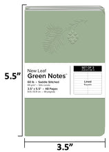 Load image into Gallery viewer, New Leaf Green Notes™
