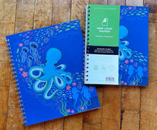 Load image into Gallery viewer, Designer Notebook Multi-Pack - set of (3) books, Sea/Leaves/Succulent
